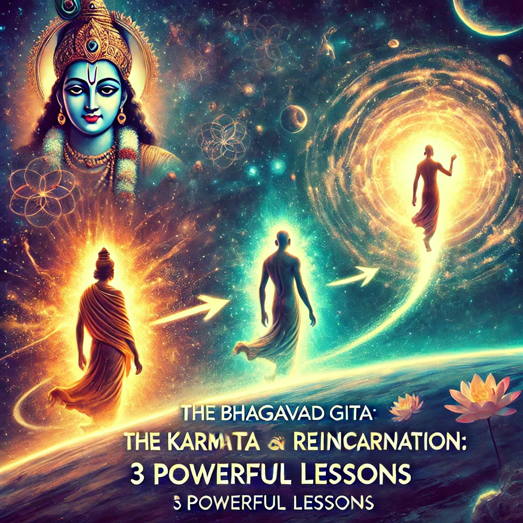 Read more about the article The Bhagavad Gita on Karma & Reincarnation: 3 Powerful Lessons